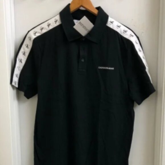 New with tags Calvin Klein jeans men's black tee size M - Picture 1 of 5